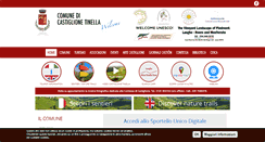 Desktop Screenshot of comunecastiglionetinella.it